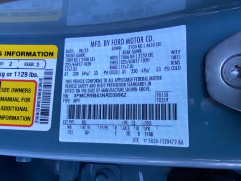 Certified 2022 Ford Bronco Sport Big Bend w/ Convenience Package image 20