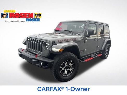 Used 2021 Jeep Wrangler Unlimited Rubicon image 1