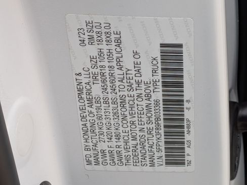 Certified 2023 Honda Ridgeline Black Edition image 36