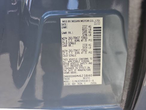 Used 2023 Nissan Frontier PRO-4X w/ Pro-4X Premium Package AWD/4WD image 36