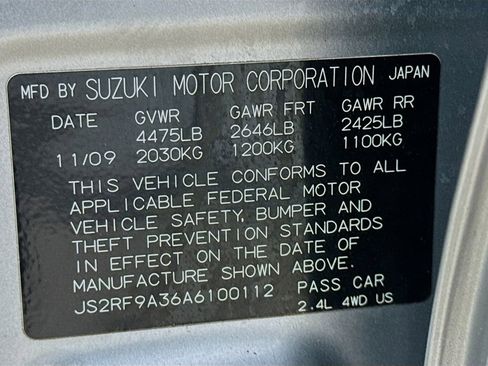 Used 2010 Suzuki Kizashi SE AWD/4WD image 35
