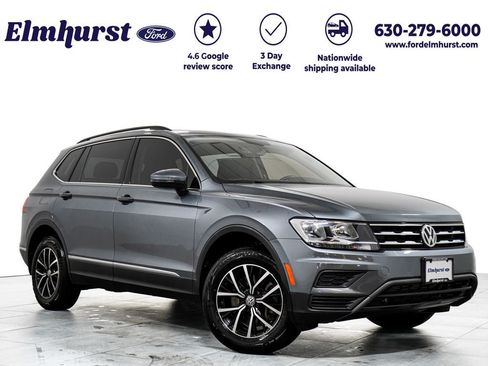 Used 2021 Volkswagen Tiguan SE w/ Panoramic Sunroof Package AWD/4WD image 1