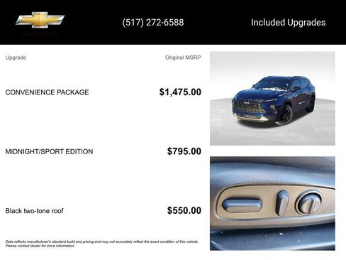 Certified 2023 Chevrolet Blazer LT w/ Convenience Package image 15