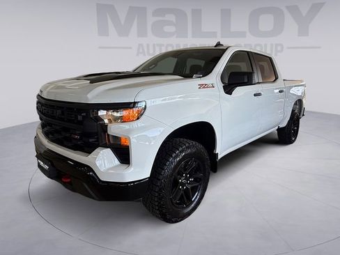 Used 2025 Chevrolet Silverado 1500 Custom Trail Boss AWD/4WD image 1