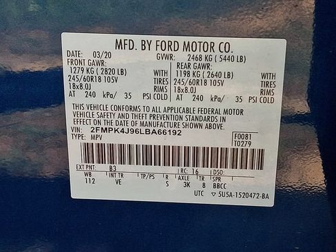 Used 2020 Ford Edge SEL w/ Convenience Package AWD/4WD image 26