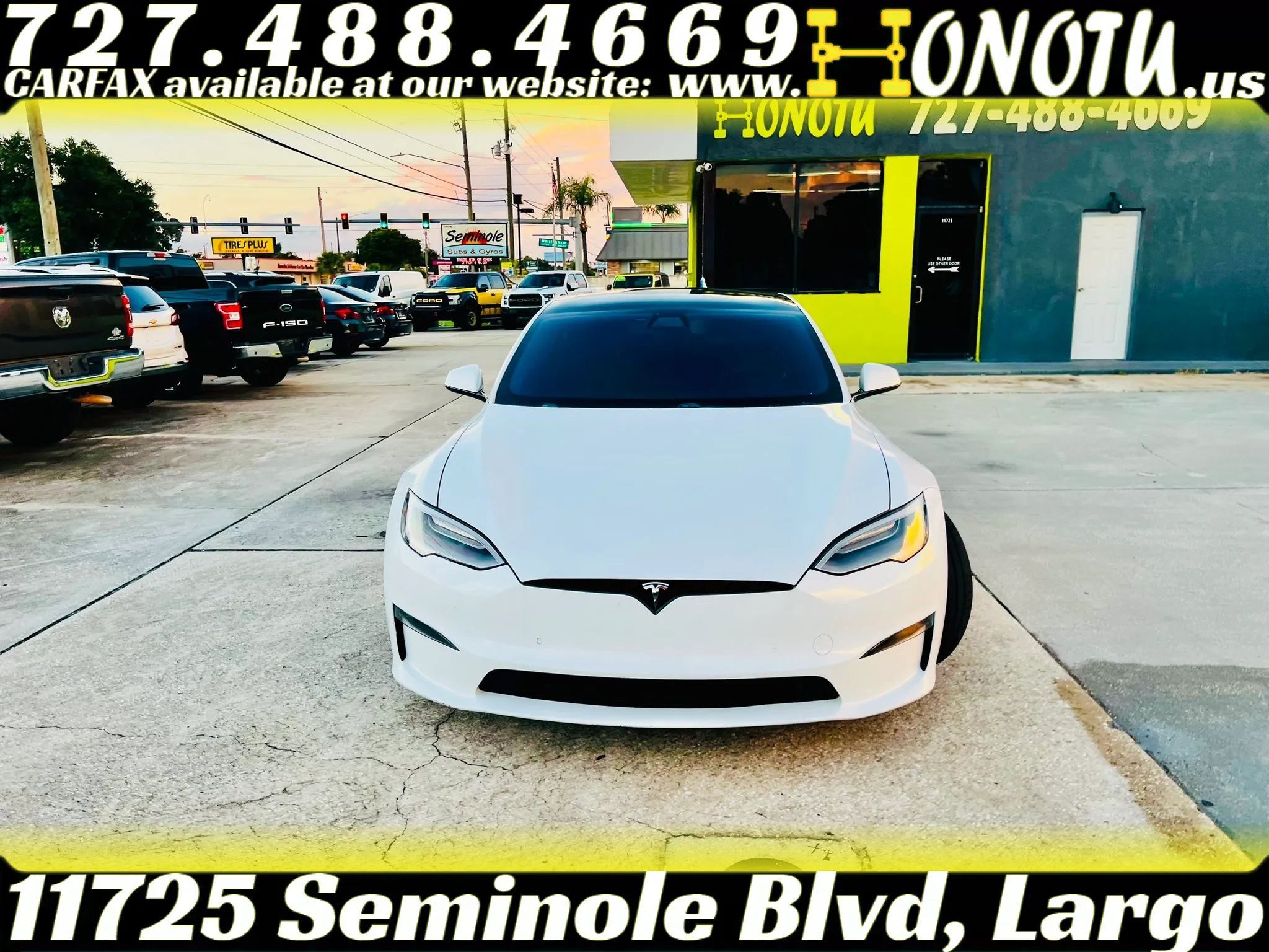 Used 2021 Tesla Model S Long Range AWD/4WD image 2