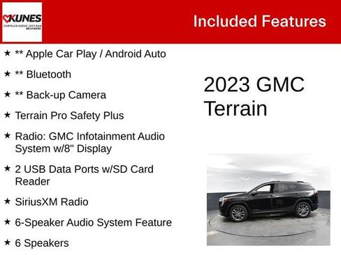 Used 2023 GMC Terrain SLT FWD image 3