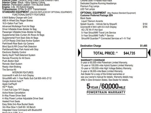Used 2020 Chrysler Pacifica Touring-L FWD image 9