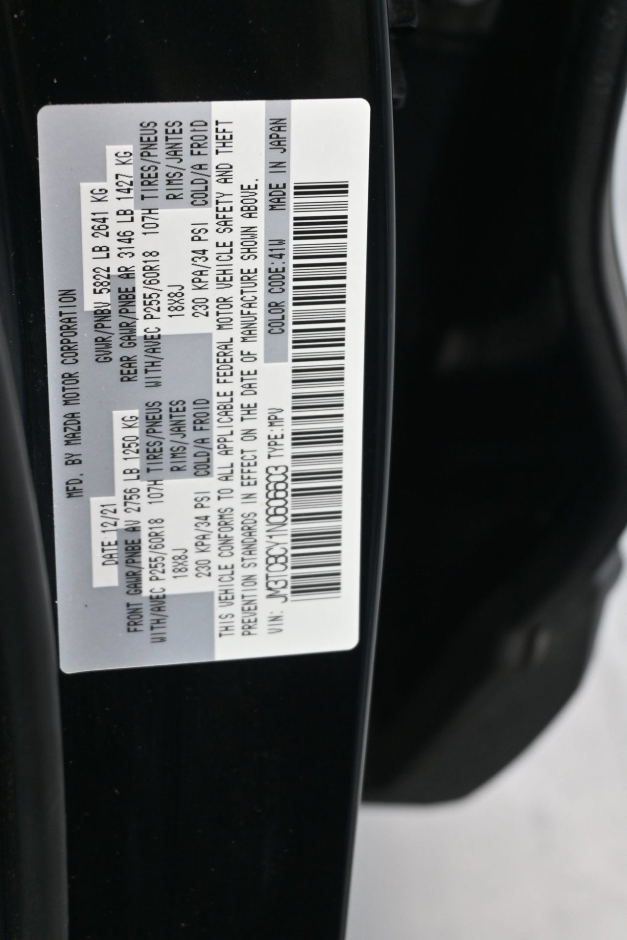 Used 2022 MAZDA CX-9 Touring AWD/4WD image 26