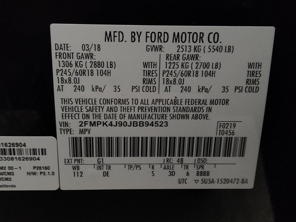 Used 2018 Ford Edge SEL AWD/4WD image 33
