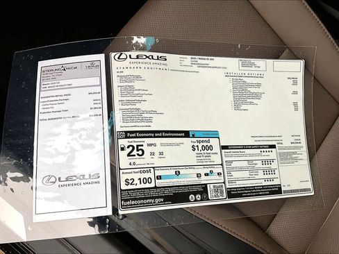 New 2025 Lexus ES 350 image 21