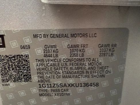 Used 2019 Chevrolet Impala LT image 31