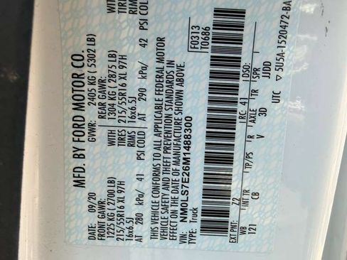 Used 2021 Ford Transit Connect XL FWD image 35