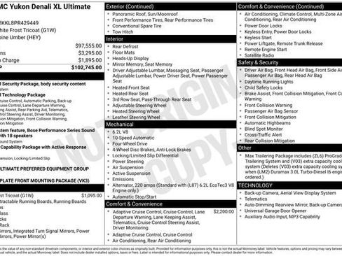 Used 2023 GMC Yukon XL Denali Ultimate AWD/4WD image 31