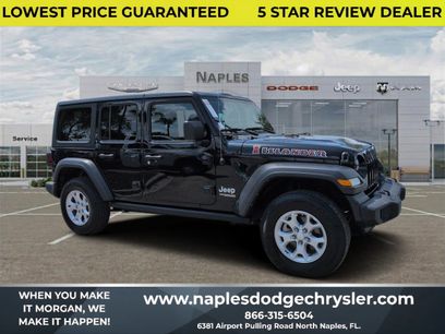 Used 2021 Jeep Wrangler Unlimited Sport