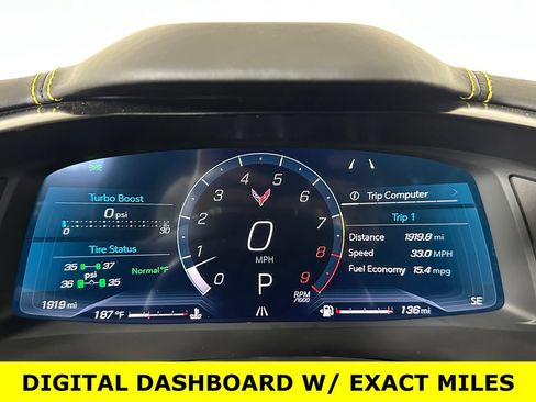 Used 2025 Chevrolet Corvette ZR1 w/ Stealth Interior Trim Package RWD image 22
