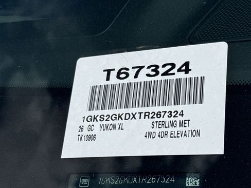 New 2026 GMC Yukon XL Elevation w/ Elevation Premium Package image 44