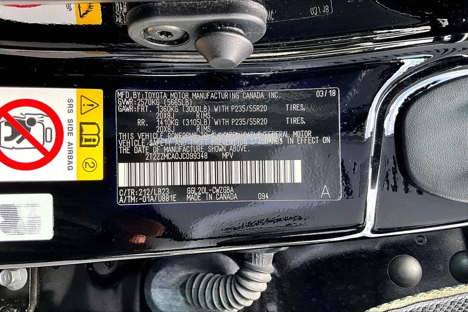 Used 2018 Lexus RX 350 FWD w/ Premium Package image 3