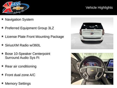 Used 2023 Chevrolet Tahoe High Country AWD/4WD image 2