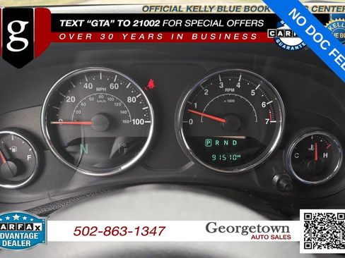Used 2016 Jeep Wrangler Unlimited Sahara w/ Connectivity Group AWD/4WD image 11