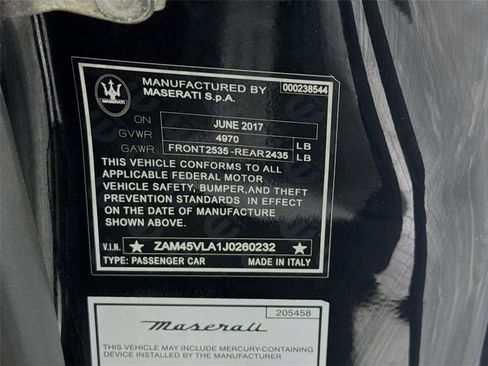 Used 2018 Maserati GranTurismo Sport image 14