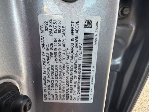Used 2022 Honda CR-V Touring image 33