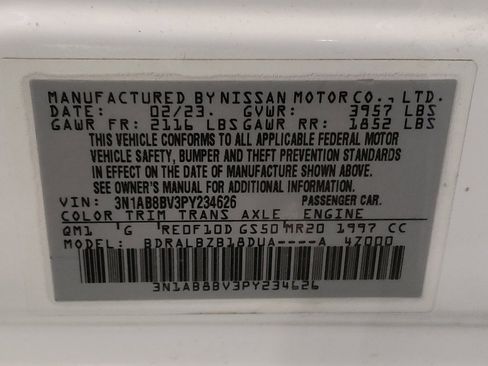 Used 2023 Nissan Sentra S FWD image 33