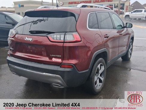 Used 2020 Jeep Cherokee Limited AWD/4WD image 3