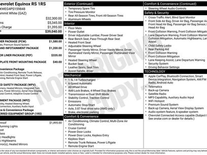 Used 2023 Chevrolet Equinox RS w/ RS Leather Package