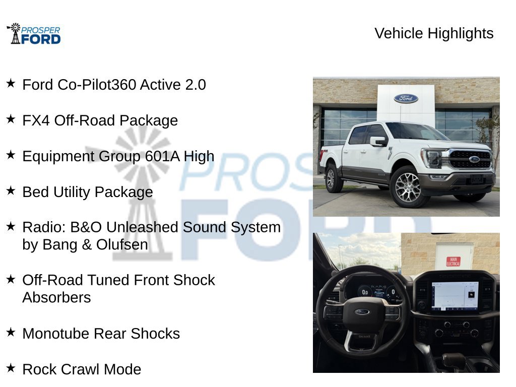 Used 2022 Ford F150 King Ranch w/ Equipment Group 601A High AWD/4WD image 5