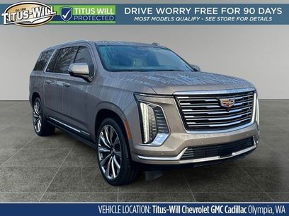 Certified 2025 Cadillac Escalade ESV Premium Luxury Platinum