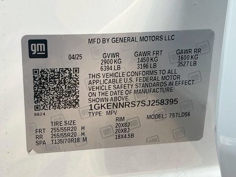Used 2025 GMC Acadia Elevation w/ Elevation Premium Package AWD/4WD image 33