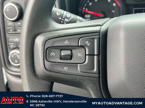 Used 2024 Chevrolet Silverado 1500 Custom w/ Turbomax Blackout Package AWD/4WD image 19