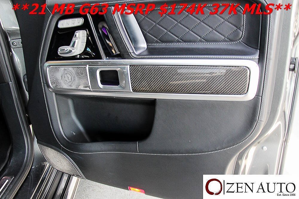 Used 2021 Mercedes-Benz G 63 AMG 4MATIC image 46