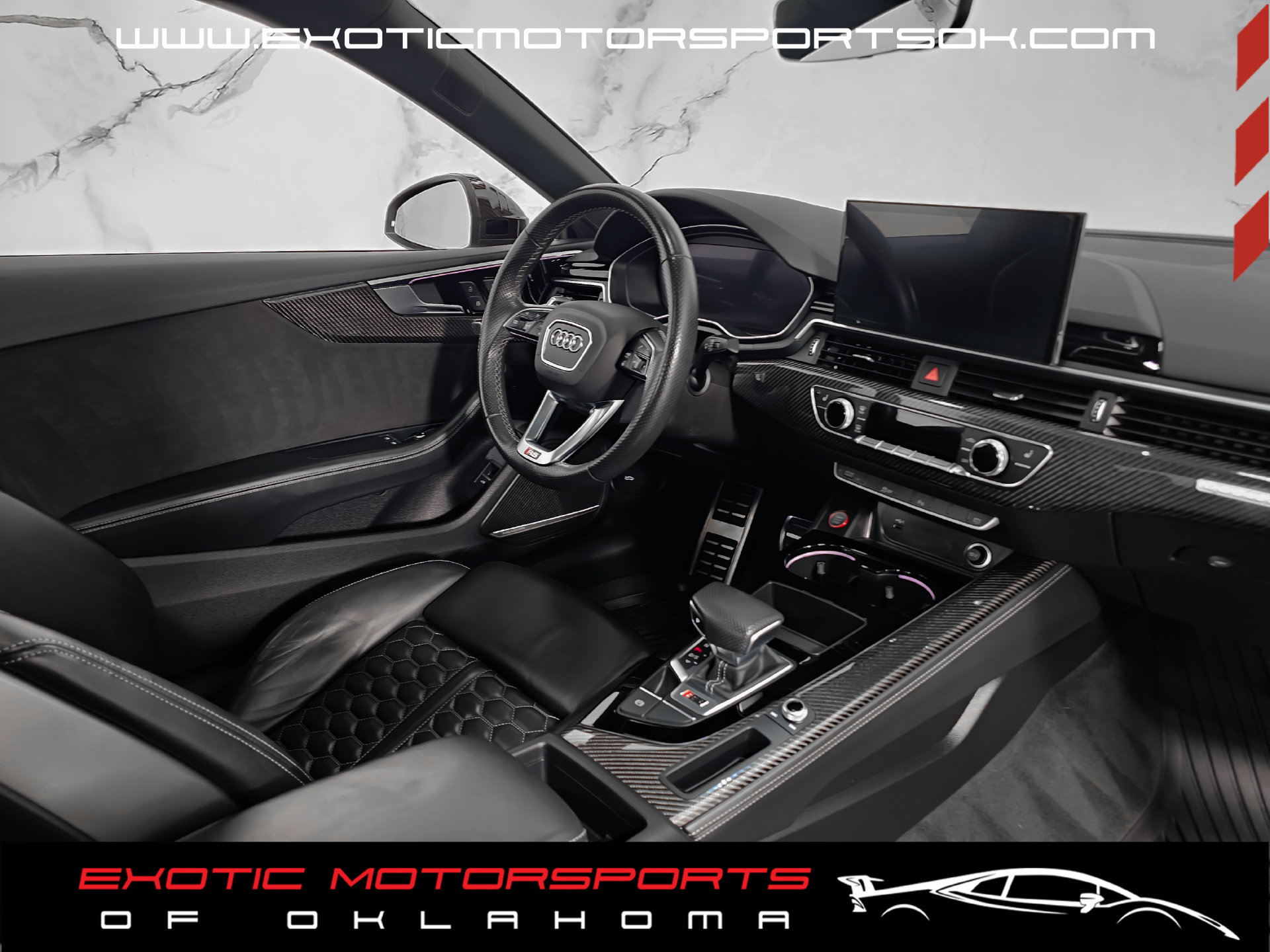 Used 2021 Audi RS 5 w/ Black Optic Carbon Package AWD/4WD image 2