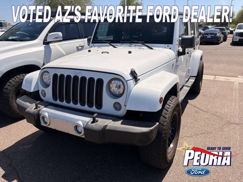 Used 2018 Jeep Wrangler Unlimited Sahara AWD/4WD image 1