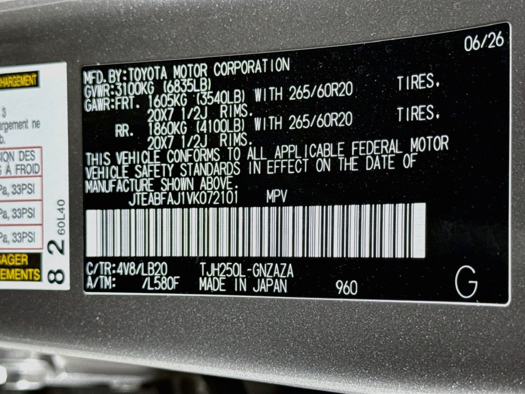 Used 2027 Toyota Land Cruiser w/ Premium Package AWD/4WD image 33