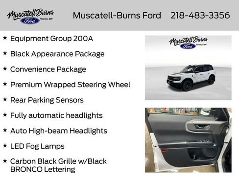Used 2025 Ford Bronco Sport Big Bend w/ Convenience Package image 7