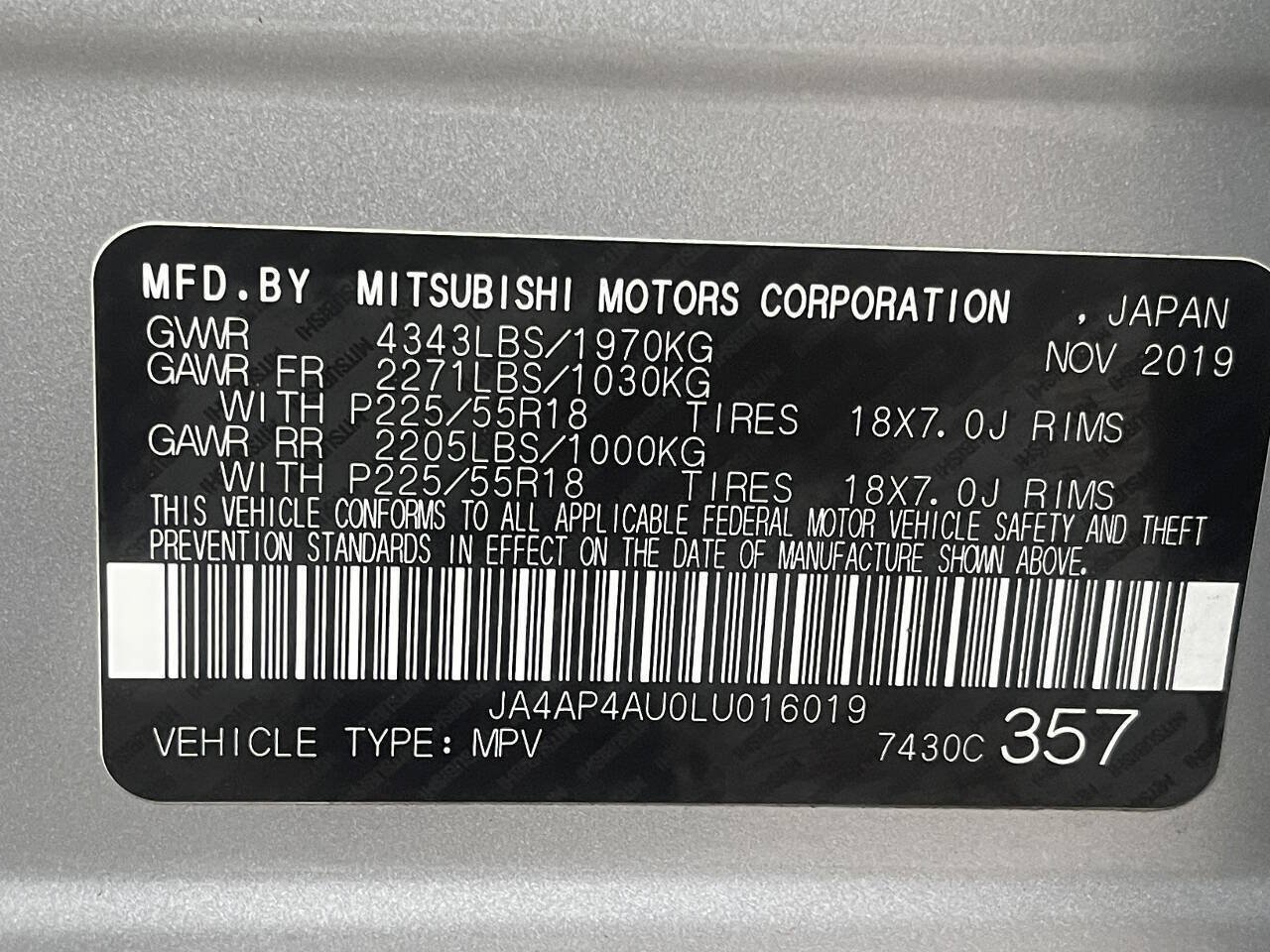 Used 2020 Mitsubishi Outlander Sport SE FWD image 26