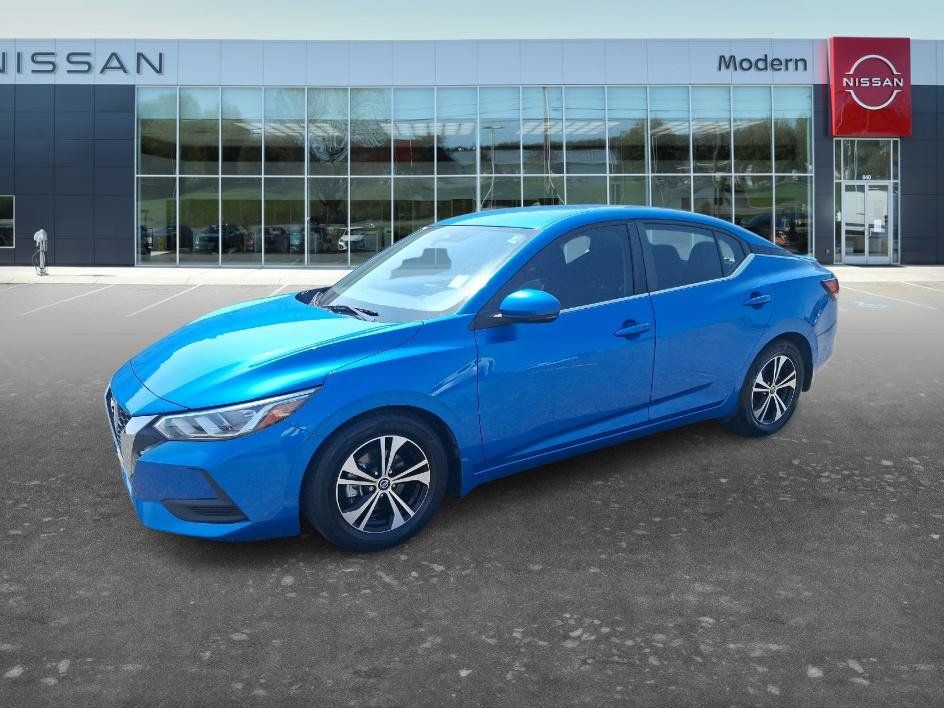 Used 2020 Nissan Sentra SV w/ Electronics Package FWD image 1