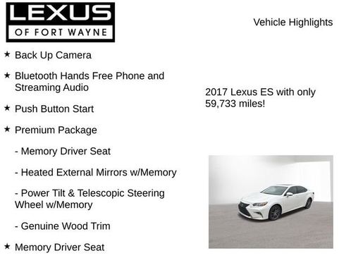 Used 2017 Lexus ES 350 image 7