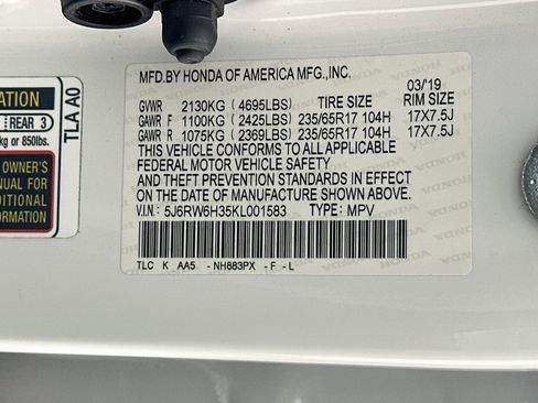 Used 2019 Honda CR-V LX image 12