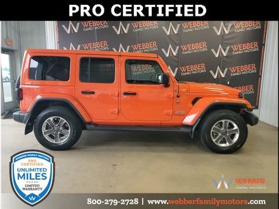 Used 2020 Jeep Wrangler Unlimited Sahara w/ Uconnect 4C Nav & Sound Group