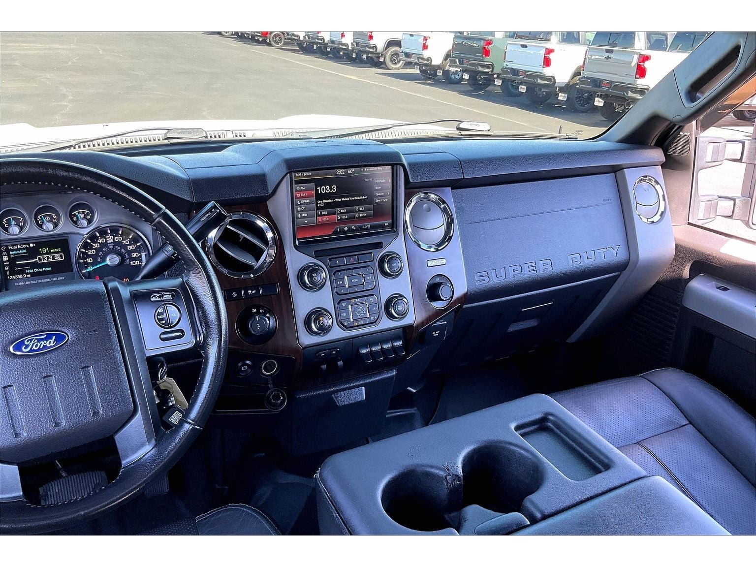 Used 2015 Ford F350 Lariat w/ Lariat Ultimate Package AWD/4WD image 7