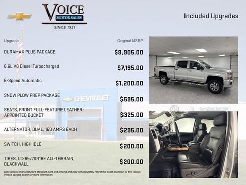 Used 2015 Chevrolet Silverado 2500 LTZ w/ Duramax Plus Package image 4