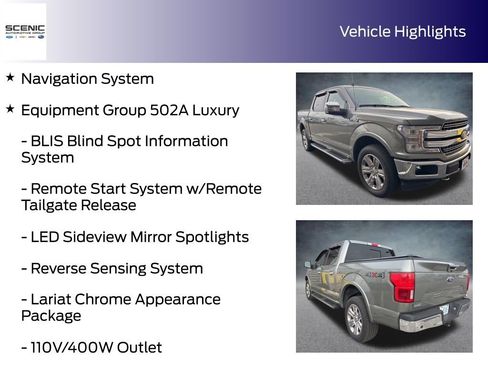 Used 2019 Ford F150 Lariat w/ Equipment Group 502A Luxury image 5