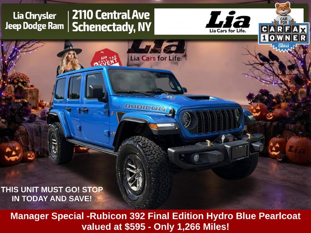 Used 2025 Jeep Wrangler Unlimited Rubicon 392 AWD/4WD 360° Tour