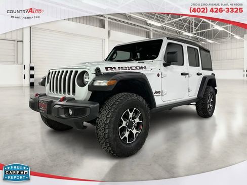 Used 2022 Jeep Wrangler Unlimited Rubicon w/ Cold Weather Group image 1