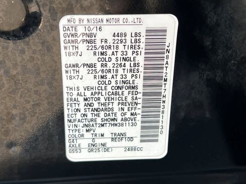 Used 2017 Nissan Rogue SL image 37