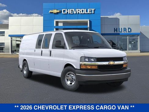New 2026 Chevrolet Express 2500 Extended w/ Chrome Appearance Package RWD image 8